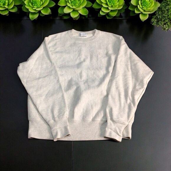 Hims&Hers x Champion Sweatshirt Mens Medium Crew Neck Fleece - Picture 1 of 9